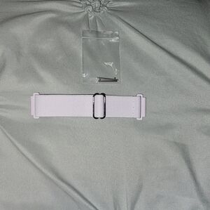 20mm Width Lugs White Smartwatch Band